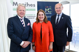 Graham Wynn, Maria Machancoses and Sir John Peace