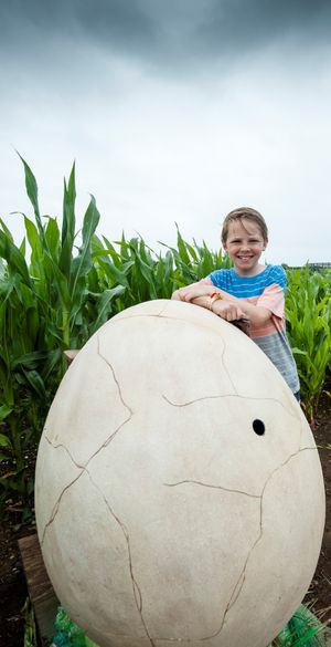 Dinosaur fun in Burton 