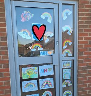 April is helping people to stay positive