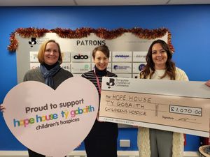 Supporting image for story: A grand gesture for charity from Shropshire Chamber of Commerce