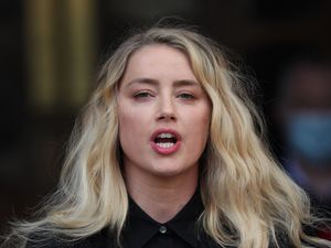 Actress Amber Heard (Yui Mok/PA)