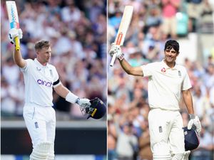 Supporting image for story: How Joe Root and Sir Alastair Cook compare as England Test run record broken