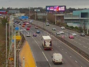 Supporting image for story: Major delays on M6 following crash