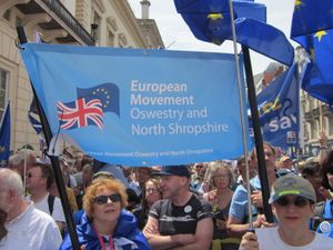 Supporting image for story: Shropshire campaigners in London march