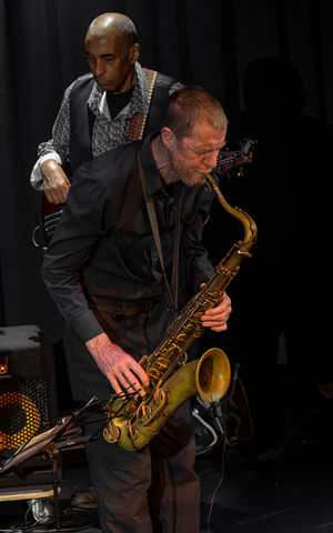 The Classic Blues Show, performing at The Edge Arts Centre on Saturday night. Photo Andy Brooks