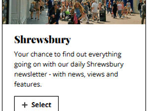 Supporting image for story: Sign up now to our new Shropshire Star Newsletters - all for free