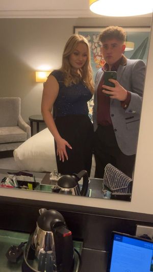 Matt and Amber after