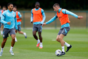 Jed Wallace in possession. The captain scored just 28 seconds after coming off the bench at Wrexham (Photo by Adam Fradgley/West Bromwich Albion FC via Getty Images)