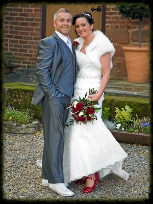 The couple's big day