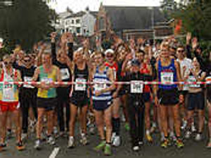 Supporting image for story: Charity runners out in force