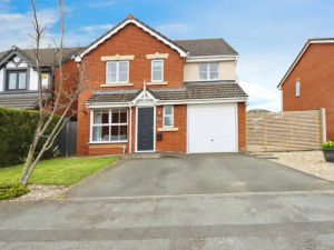 Supporting image for story: Attractive Oswestry family home four beds, garden and charm for £335,000