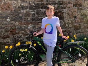 Supporting image for story: Charlie's challenge raises more than £1,000