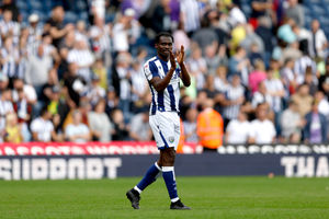 Midfielder Ousmane Diakite recently nursed a minor ankle issue but was a big presence late on against Blackburn in the curtain-raiser. (Photo by Adam Fradgley/West Bromwich Albion FC via Getty Images)