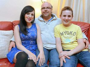Supporting image for story: Tough drug treatment helps Telford family buy time