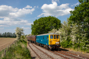 73129 arriving in Weston Wharf