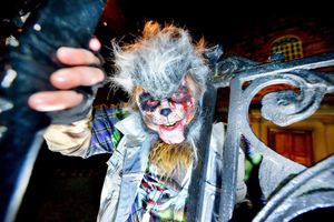 Blake Osborne 10 from Walsall. He won best young boys fancy dress