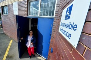 Gina Patel is campaigning for more Changing Places in the Black Country and beyond. She is pictured visiting the Hawthorns, where there are Changing Place facilities. 