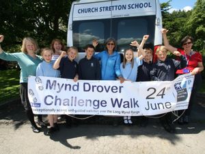 Supporting image for story: Church Stretton walk returns to support school 