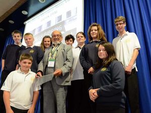 Supporting image for story: Survivor Harry tells Shropshire pupils of Holocaust pain