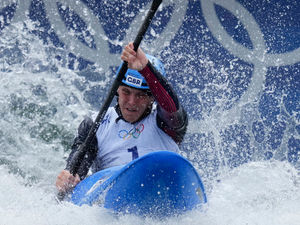 Supporting image for story: Joe Clarke quickest as kayak cross makes Olympic debut