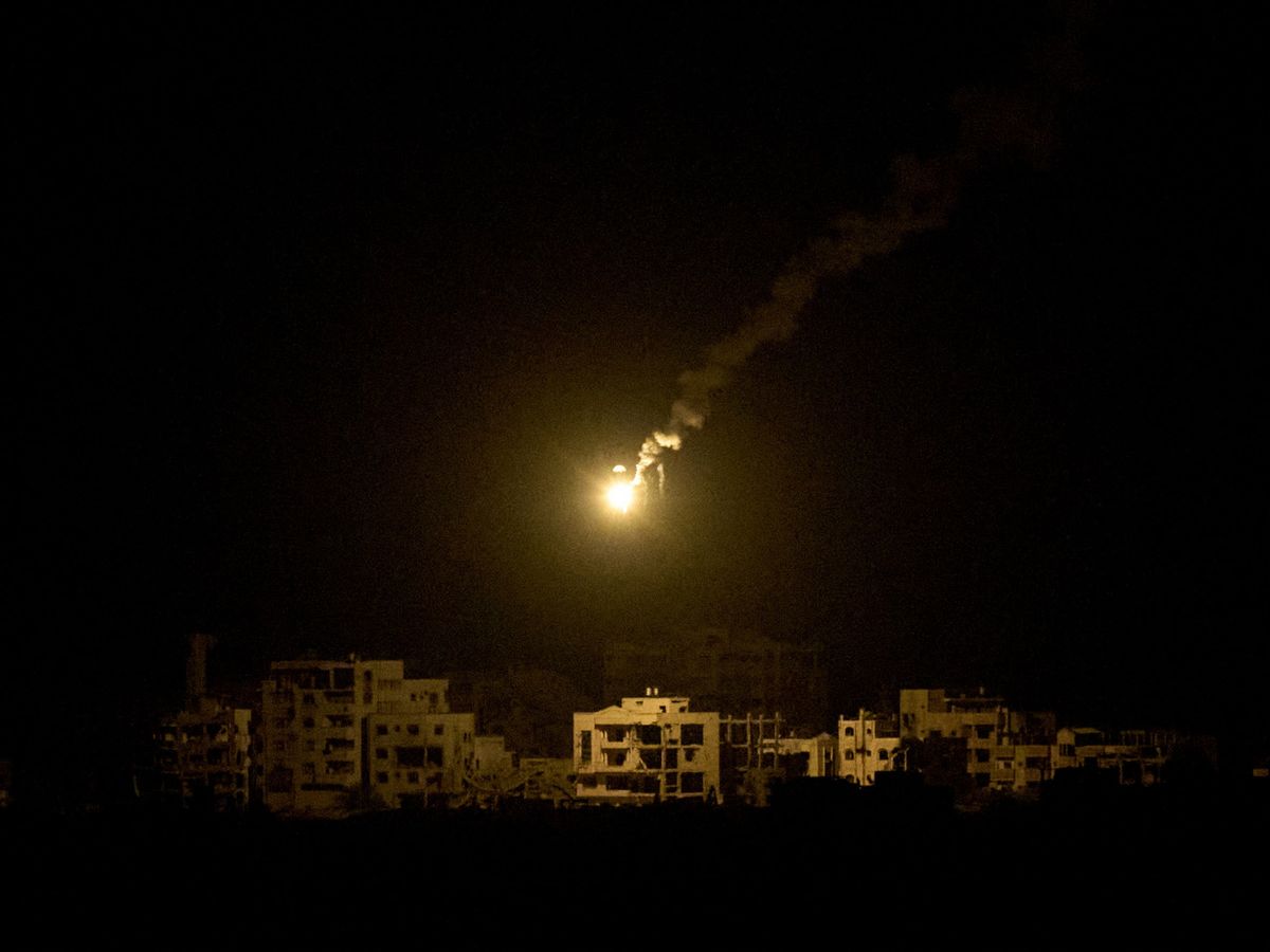 Israel&rsquo;s defence minister says &lsquo;Gaza is burning&rsquo; after heavy strikes overnight