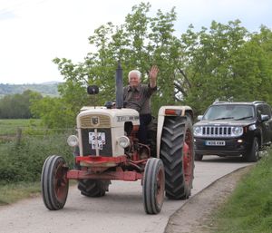 Cleobury Mortimer's John Griffiths on his David Brown 