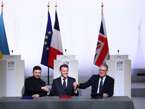 Supporting image for story: British troops on the ground in Ukraine should peace be reached, Number 10 says