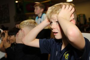 Fans watching the action. Photo: Phil Blagg Photography.