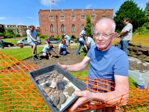 Supporting image for story: Archaeologists get digging at Shrewsbury Castle - with video and pictures