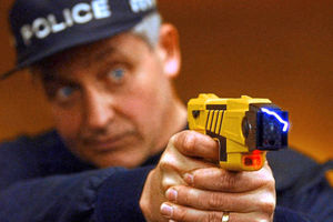 Supporting image for story: Poll: Should all police officers carry Tasers?