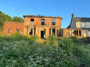 Supporting image for story: Inside derelict and burnt out Dudley factory that's only used by cats and rats