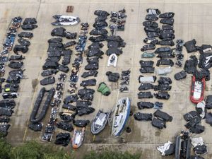 Supporting image for story: More than 100 migrants in one vessel thought to have bumped crossings to 27,799