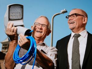 Supporting image for story: Shropshire town street lights replaced with longer lasting LEDs