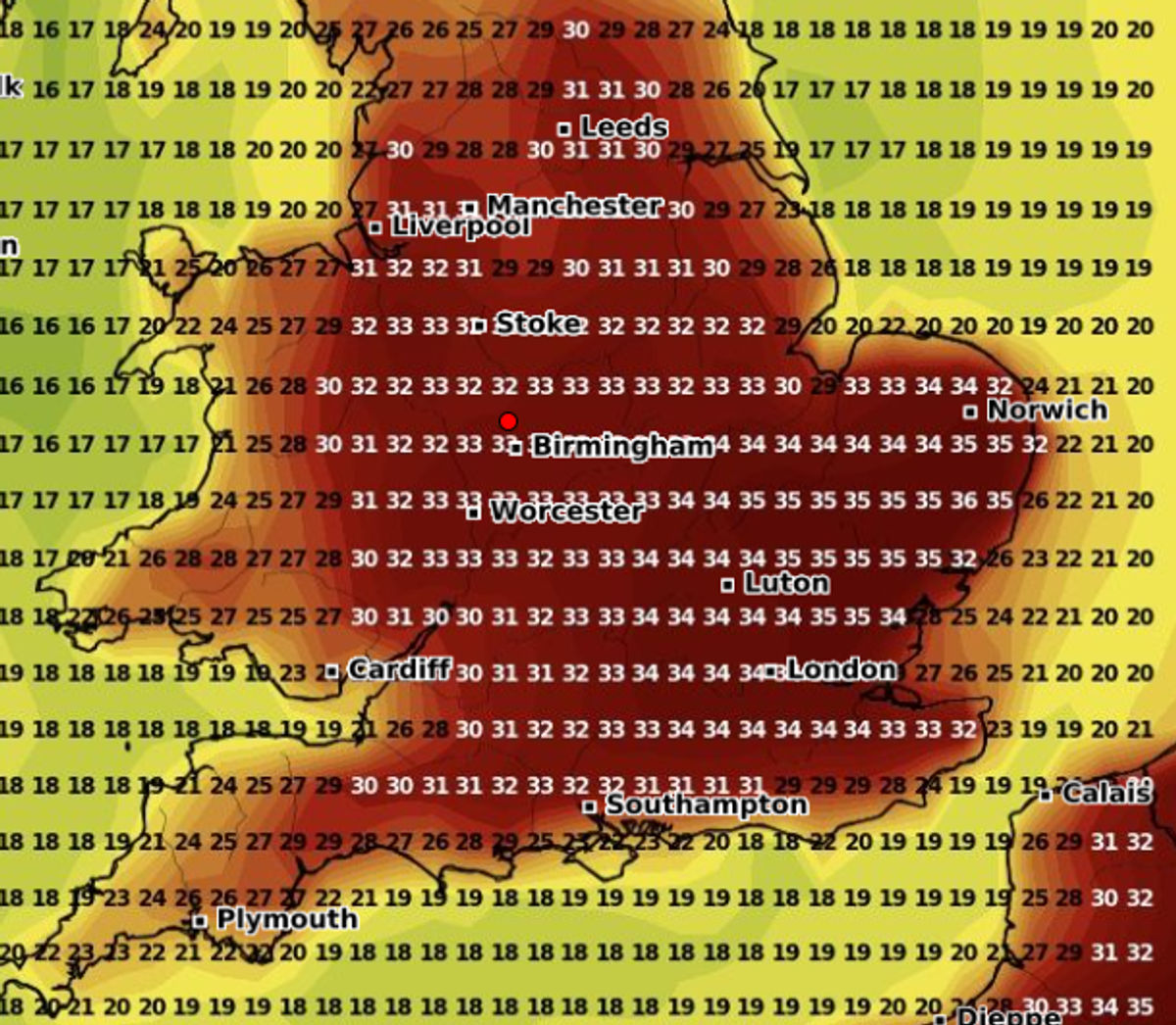 UK heatwave: What the Met Office says as temperatures in Shropshire predicted to soar