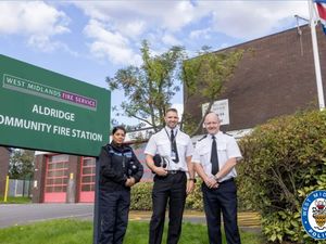 Supporting image for story: New police base opens in Aldridge fire station