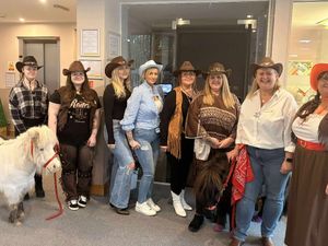 Supporting image for story: Care home opens doors to lift winter loneliness with ponies, line dancing and afternoon tea