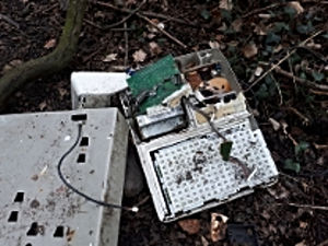 Supporting image for story: Badly damaged till found by playing children in Broseley