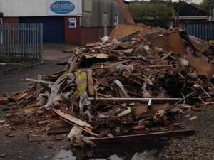Supporting image for story: Fly-tippers dump tons of waste on industrial estate