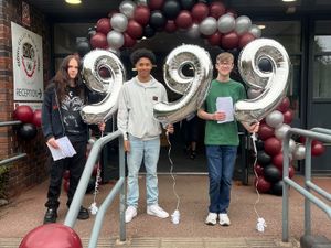 Supporting image for story: Students at Great Wyrley Academy celebrate a strong set of GCSE results