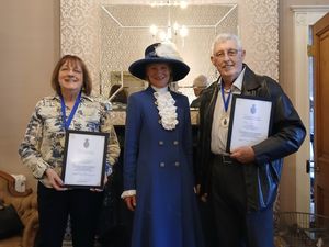 Supporting image for story: Oswestry duo 'recognised' by Shropshire High Sheriff