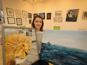 Supporting image for story: Exhibition of work at Oswesty's Qube