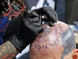 Supporting image for story: Tattoos release nanoparticles that lodge in lymph nodes, scientists say