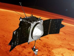 Supporting image for story: Metal has been detected in atmosphere of Mars