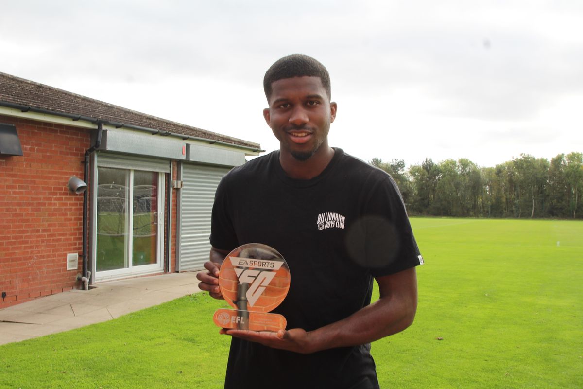 Walsall striker Daniel Kanu named EFL Young Player of the Month for September