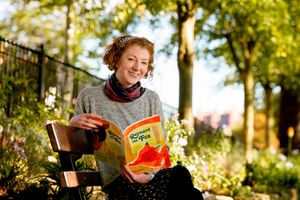 Children's book illustrator Sarah Fountain from Oswestry