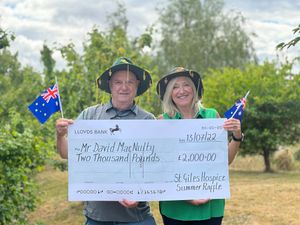 Supporting image for story: Man whose wife and mother were cared for by hospice wins £2,000 in hospice's raffle