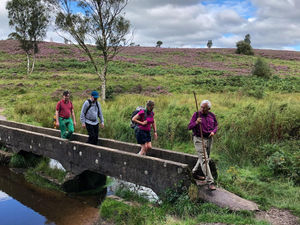 Supporting image for story: Bishop completes long trek in the footsteps of St Chad
