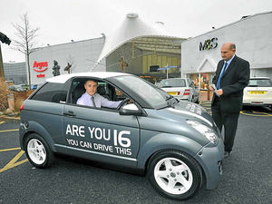 Supporting image for story: New car can be driven at the tender age of 16