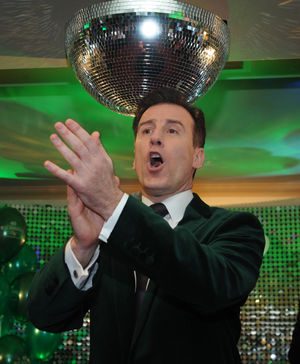 Anton gets the crowd on their feet