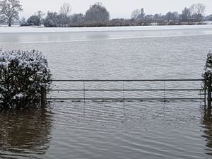 Supporting image for story: Snow adds to misery of Shropshire communities cut-off by flooding